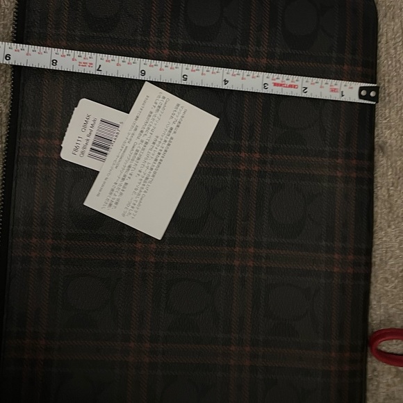 NWT! Coach 4 piece Gingham Canvas Tote 4 set-Veterans day sale - Picture 14 of 14